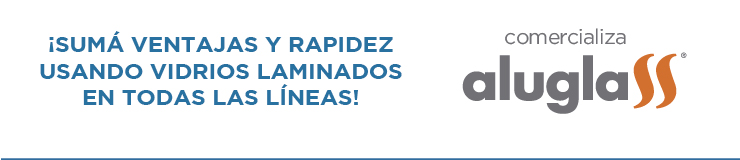 Mampara Clásica de 8mm para laminado 4+4